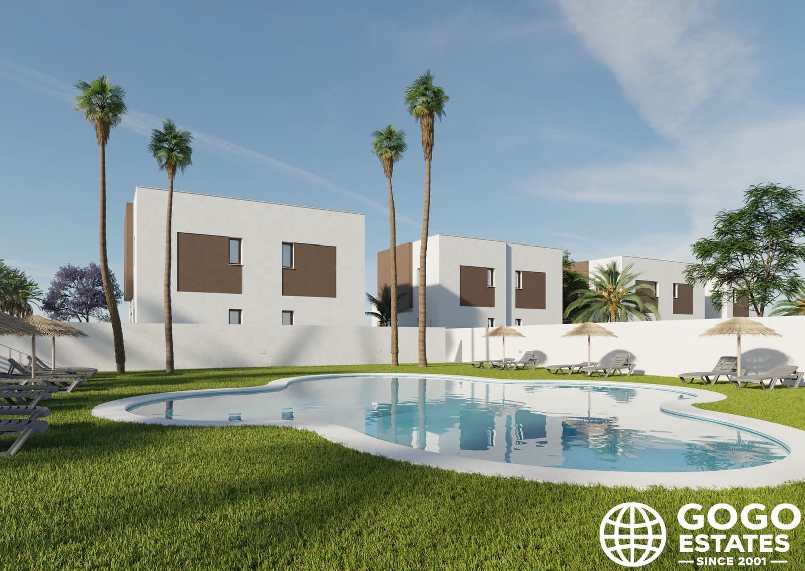 3 sypialnia Dom szeregowy na sprzedaż w Elche / Elx z basenem garażem - 459 000 € (Ref: 10008641)