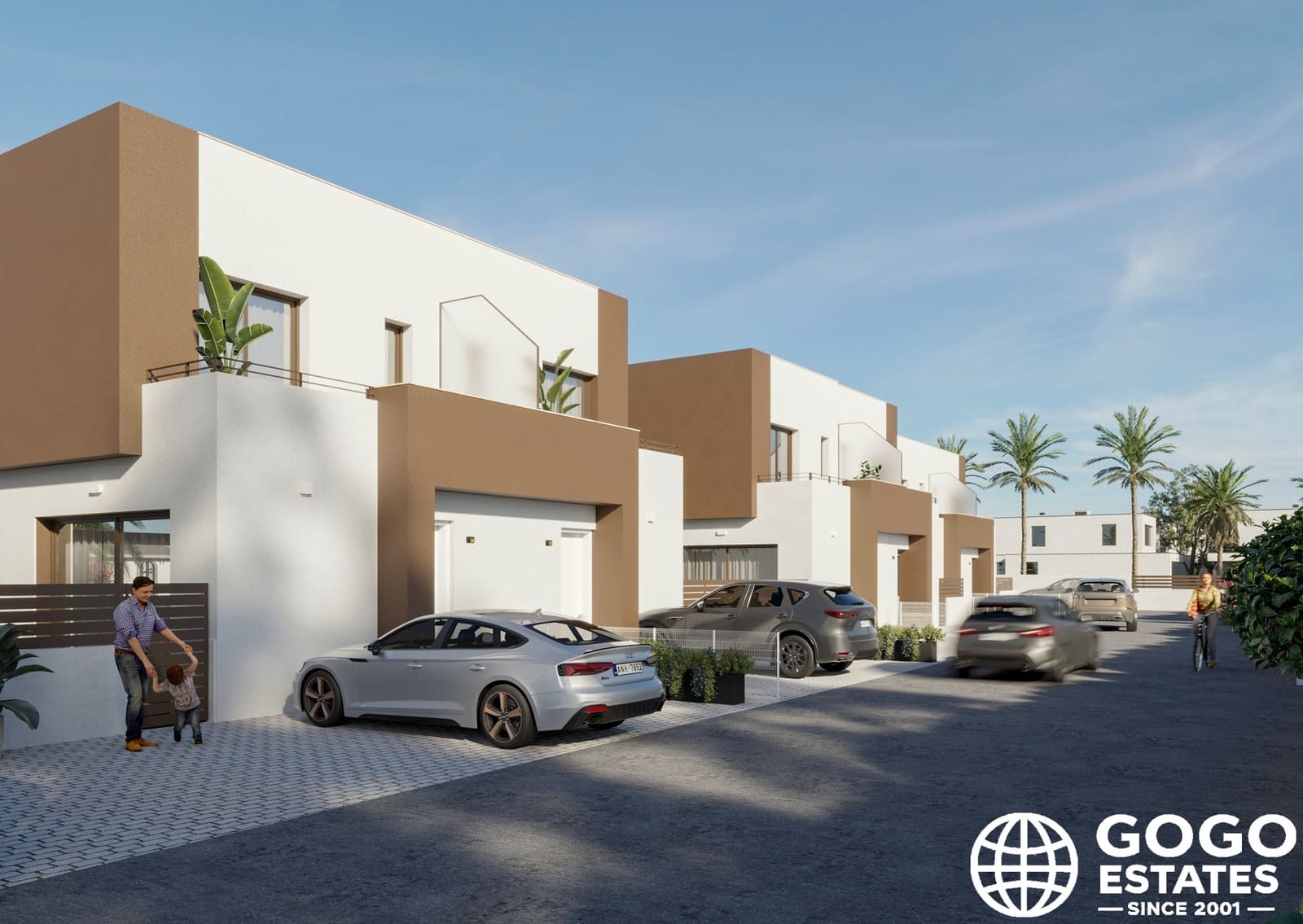 3 sypialnia Dom szeregowy na sprzedaż w Elche / Elx z basenem garażem - 459 000 € (Ref: 10008641)