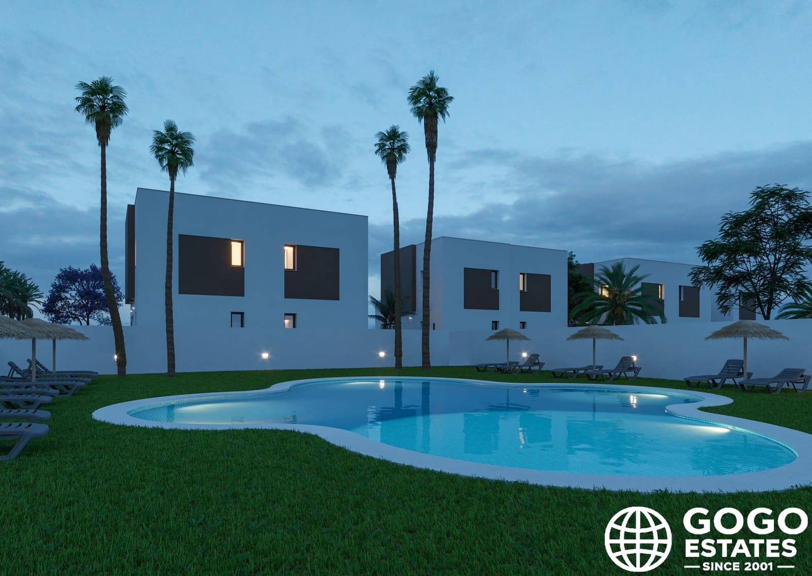 3 sypialnia Dom szeregowy na sprzedaż w Elche / Elx z basenem garażem - 459 000 € (Ref: 10008641)