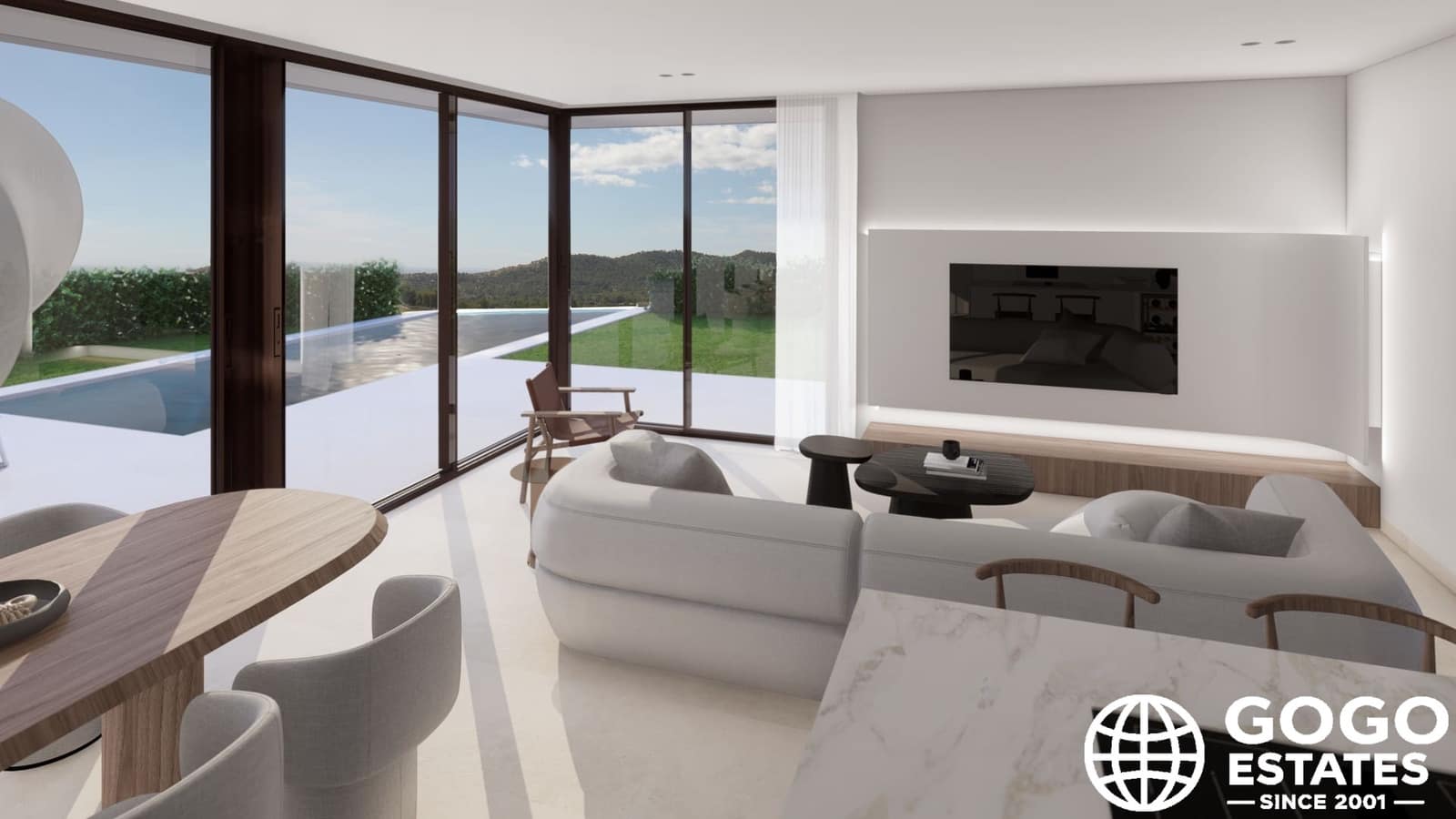 3 Zimmer Villa zu verkaufen in Finestrat mit Pool Garage - 605.000 € (Ref: 10008646)