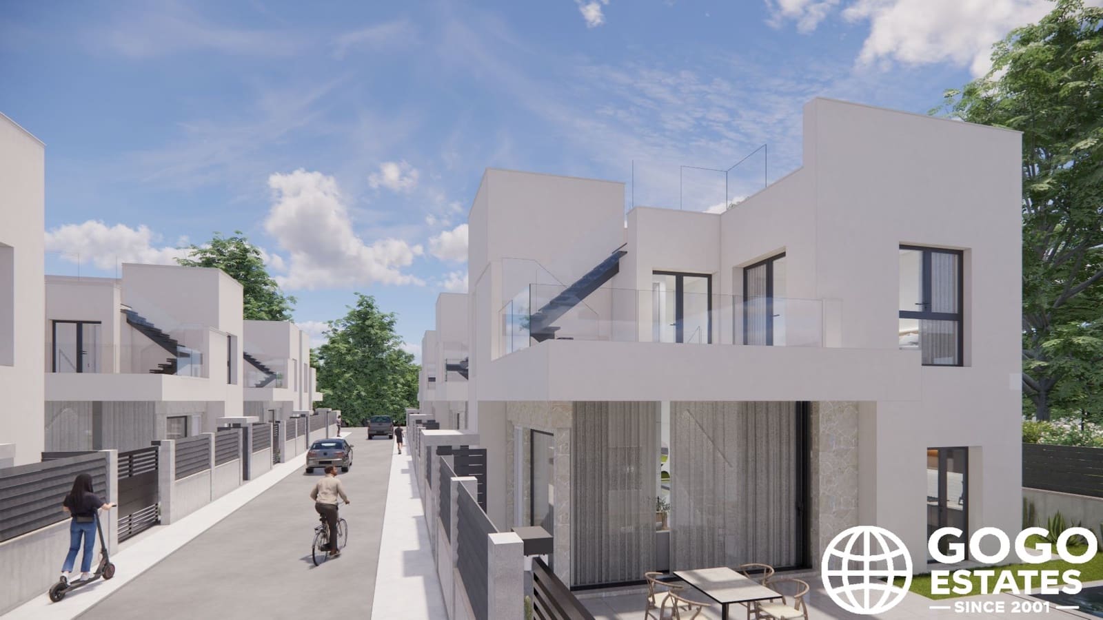 3 soveværelse Rækkehus til salg i Los Montesinos med swimmingpool garage - € 369.000 (Ref: 10008650)