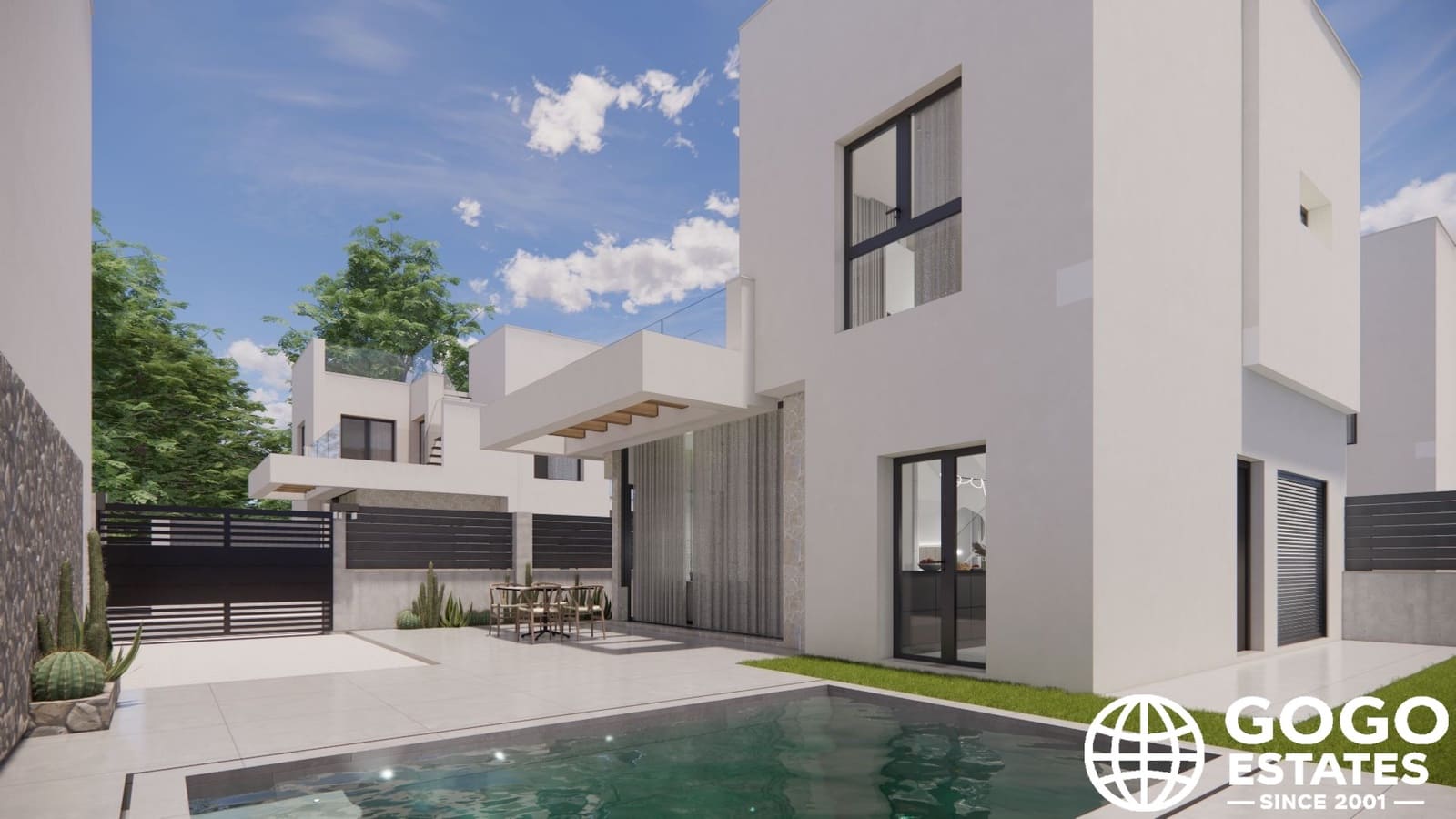 3 soveværelse Rækkehus til salg i Los Montesinos med swimmingpool garage - € 369.000 (Ref: 10008650)