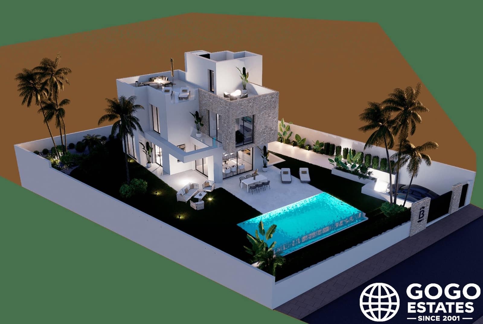 3 sovrum Villa till salu i Finestrat med pool - 699 900 € (Ref: 10008653)