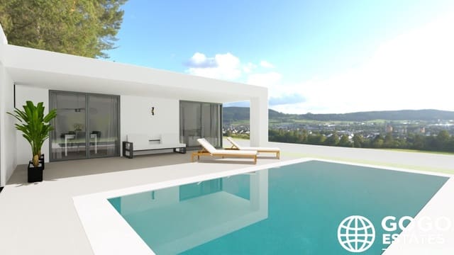 Chalet de 3 habitaciones en Monforte del Cid en venta con piscina - 555.900 € (Ref: 10008665)