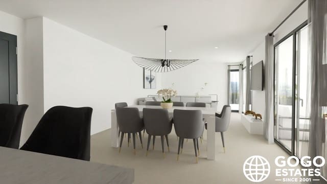 Chalet de 3 habitaciones en Monforte del Cid en venta con piscina - 555.900 € (Ref: 10008665)