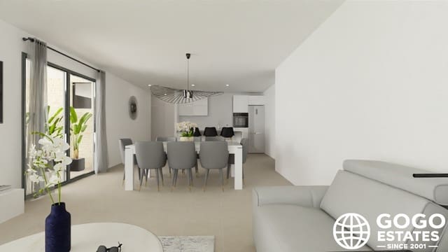 Chalet de 3 habitaciones en Monforte del Cid en venta con piscina - 555.900 € (Ref: 10008665)