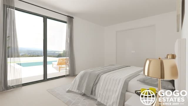 Chalet de 3 habitaciones en Monforte del Cid en venta con piscina - 555.900 € (Ref: 10008665)