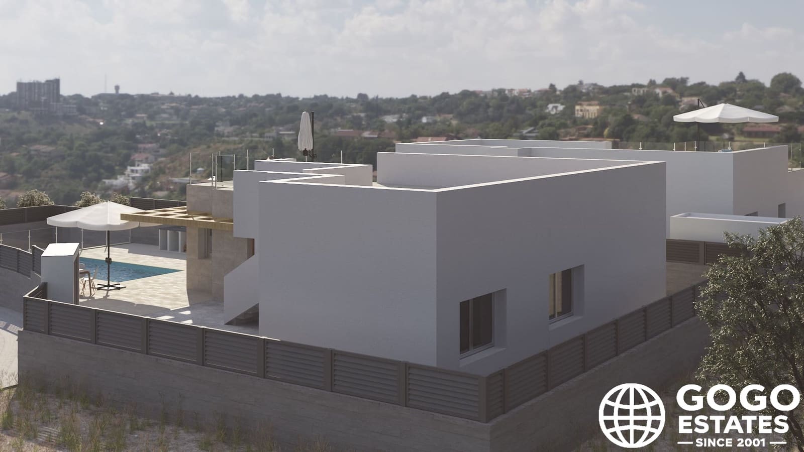 Chalet de 3 habitaciones en Polop en venta con piscina garaje - 585.000 € (Ref: 10008667)