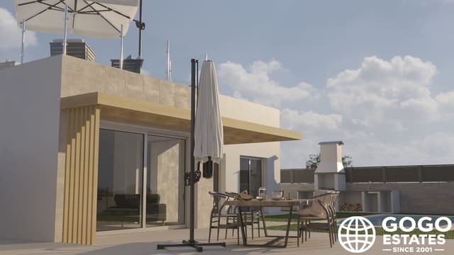 3 sypialnia Willa na sprzedaż w Polop z basenem garażem - 585 000 € (Ref: 10008667)
