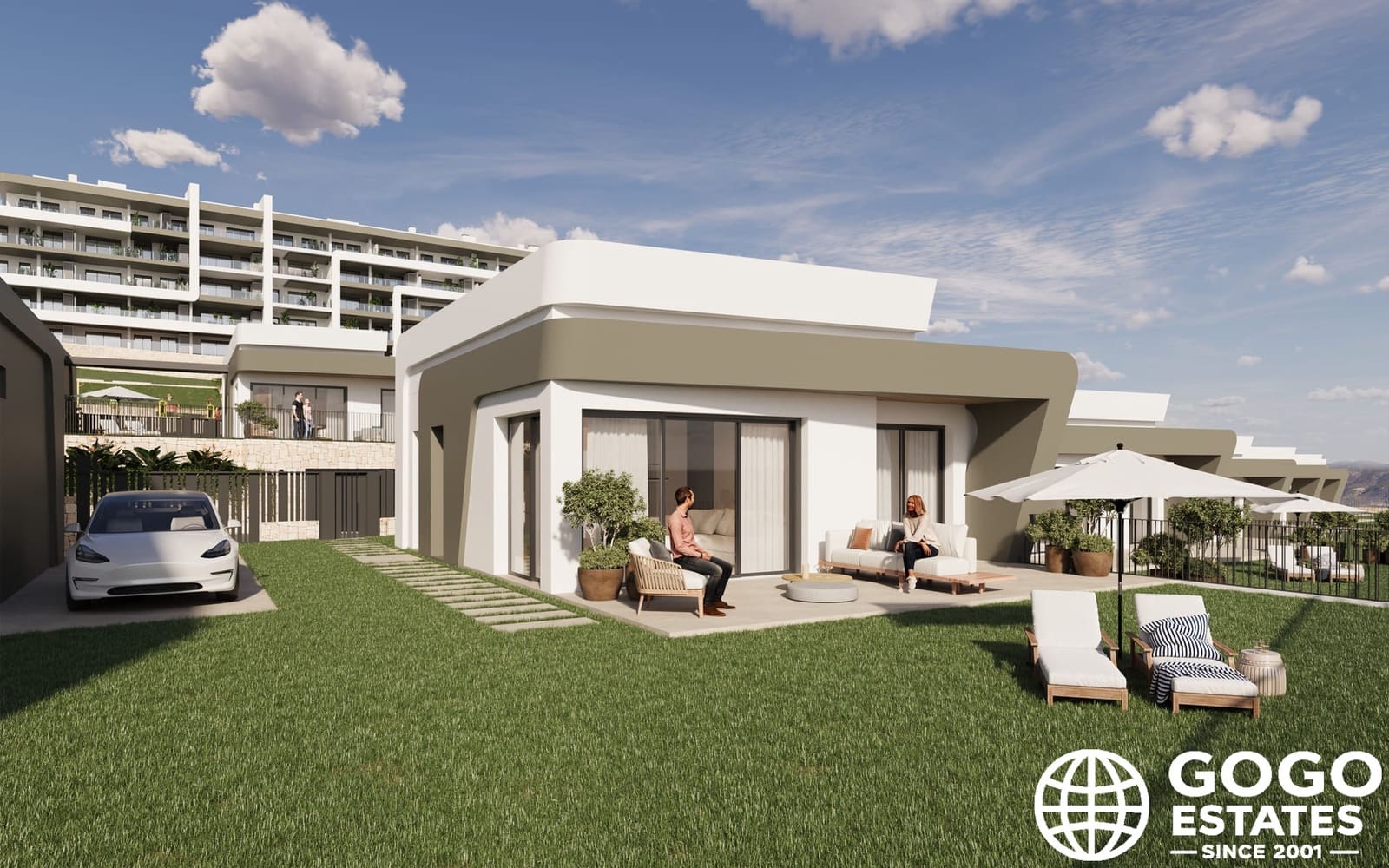 3 Zimmer Villa zu verkaufen in Muchamiel / Mutxamel mit Pool Garage - 490.000 € (Ref: 10008676)