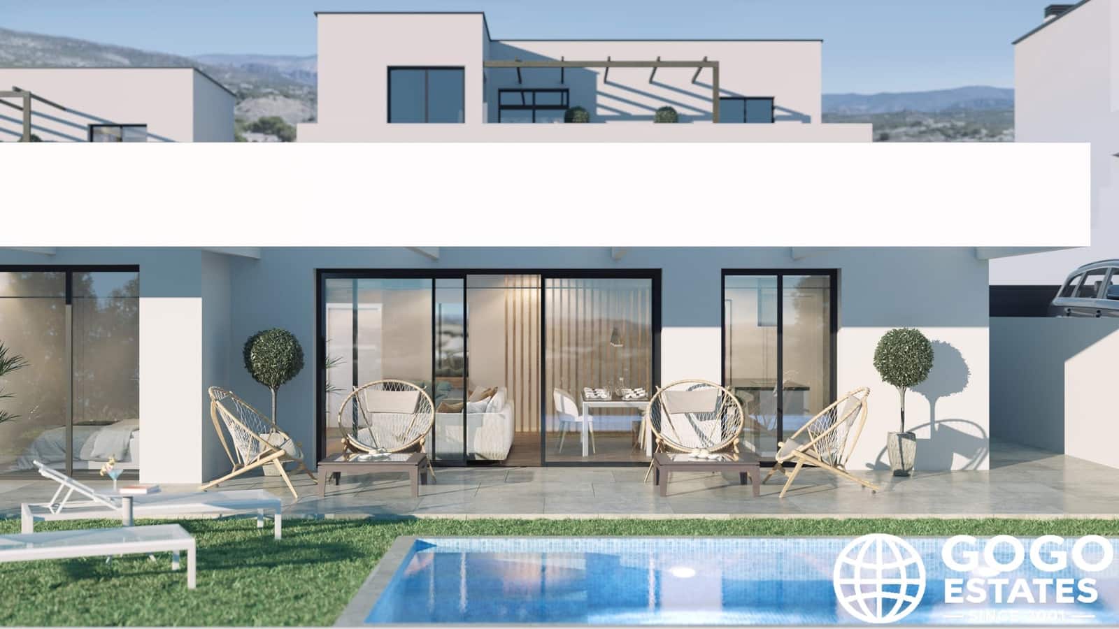 3 quarto Moradia para venda em Finestrat com piscina garagem - 850 000 € (Ref: 10008681)