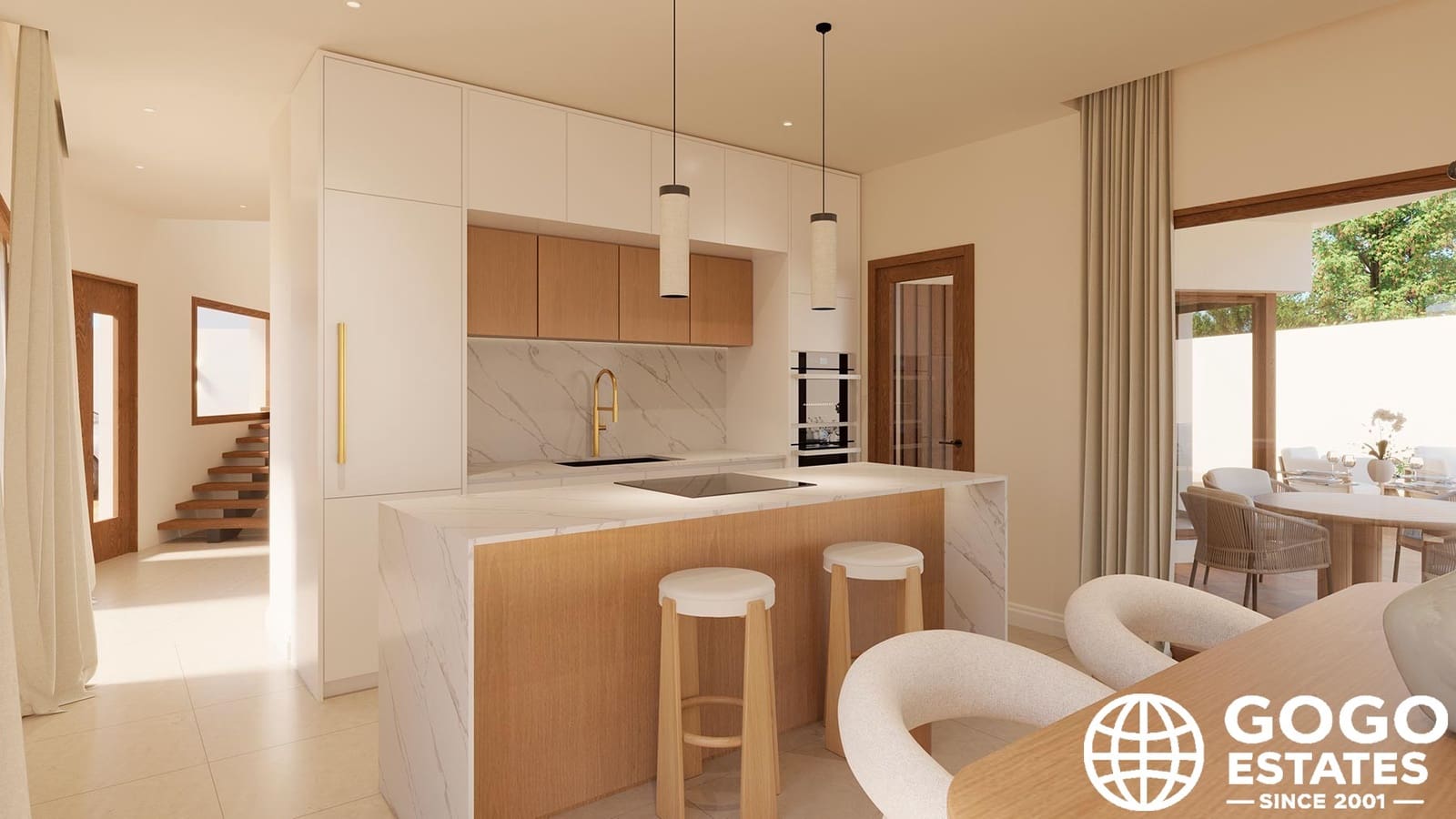 Chalet de 3 habitaciones en La Zenia en venta con piscina - 892.000 € (Ref: 10008691)