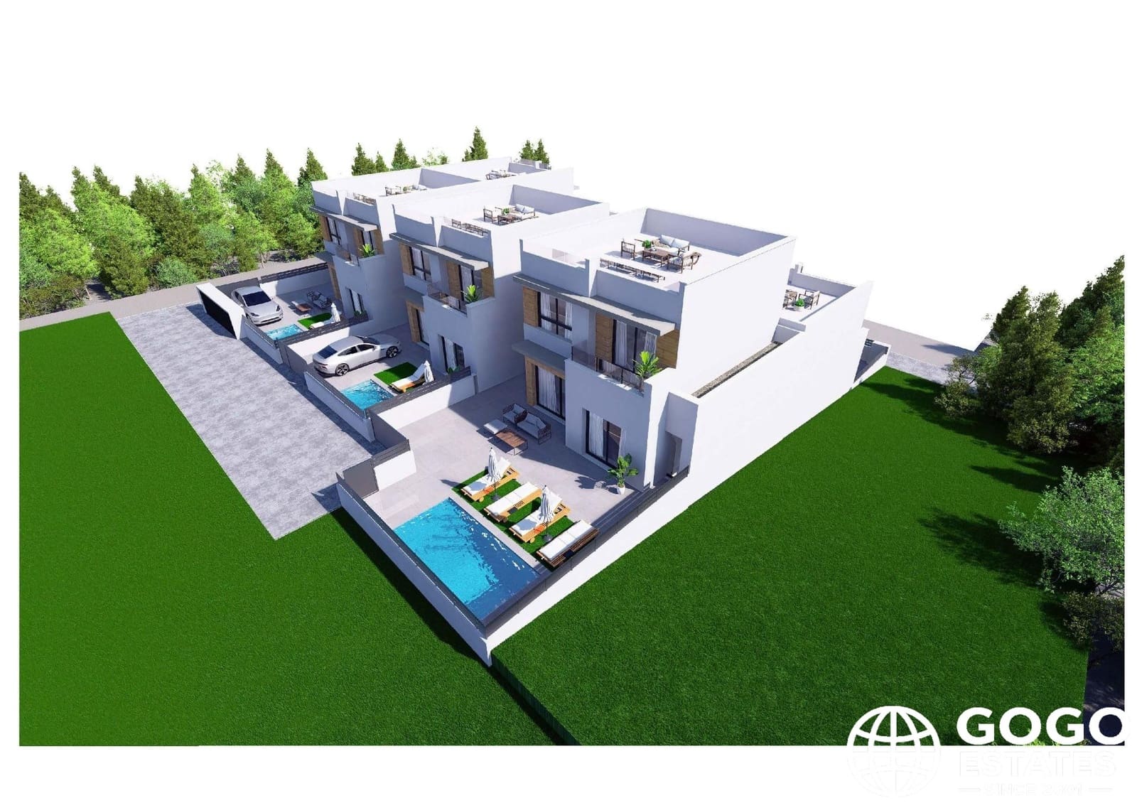 Chalet de 3 habitaciones en Benijófar en venta con piscina - 465.000 € (Ref: 10008694)