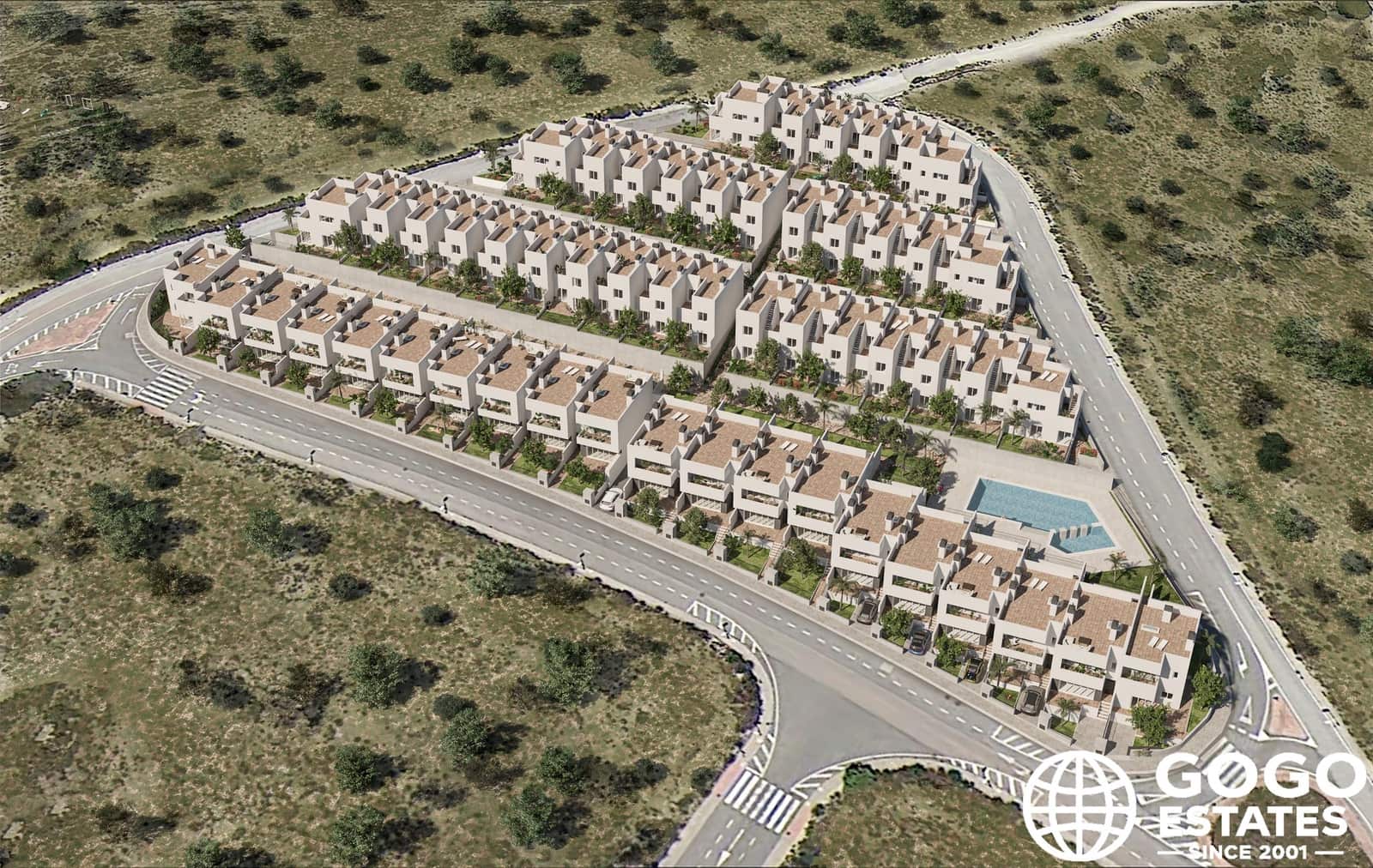 3 bedroom Townhouse for sale in Monforte del Cid with pool garage - € 365,000 (Ref: 10008704)