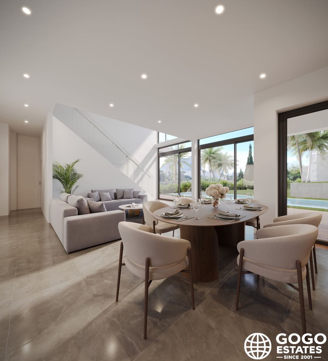 Chalet de 3 habitaciones en Calpe / Calp en venta con piscina - 1.199.000 € (Ref: 10008711)