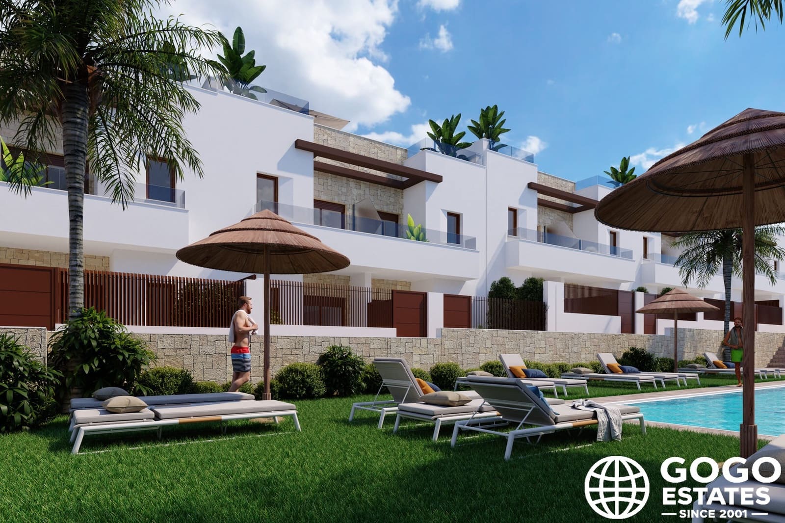 3 sovrum Radhus till salu i Orihuela med pool garage - 315 000 € (Ref: 10008714)