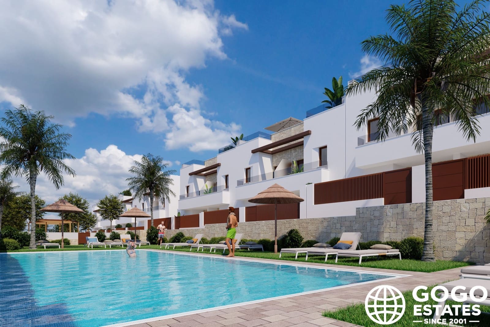 3 sovrum Radhus till salu i Orihuela med pool garage - 339 000 € (Ref: 10008716)