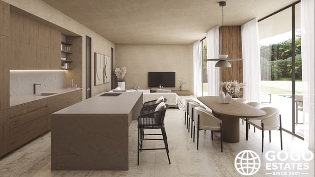 3 bedroom Villa for sale in Pueblo, Calpe / Calp with pool - € 1,190,000 (Ref: 10008720)