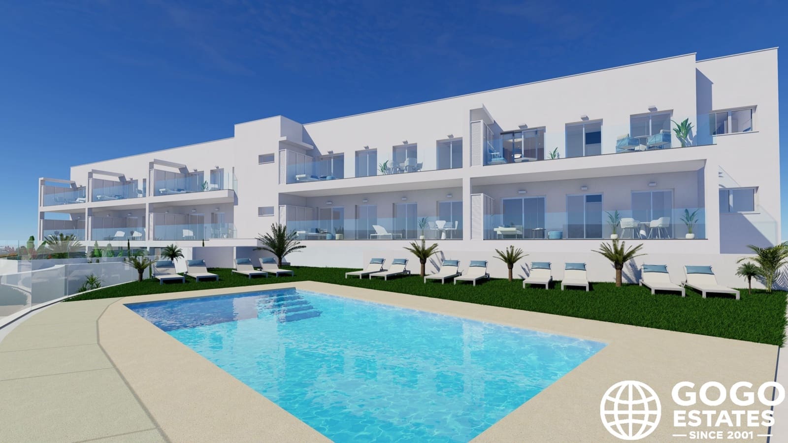 3 soveværelse Lejlighed til salg i Mojacar med swimmingpool - € 431.200 (Ref: 10037044)