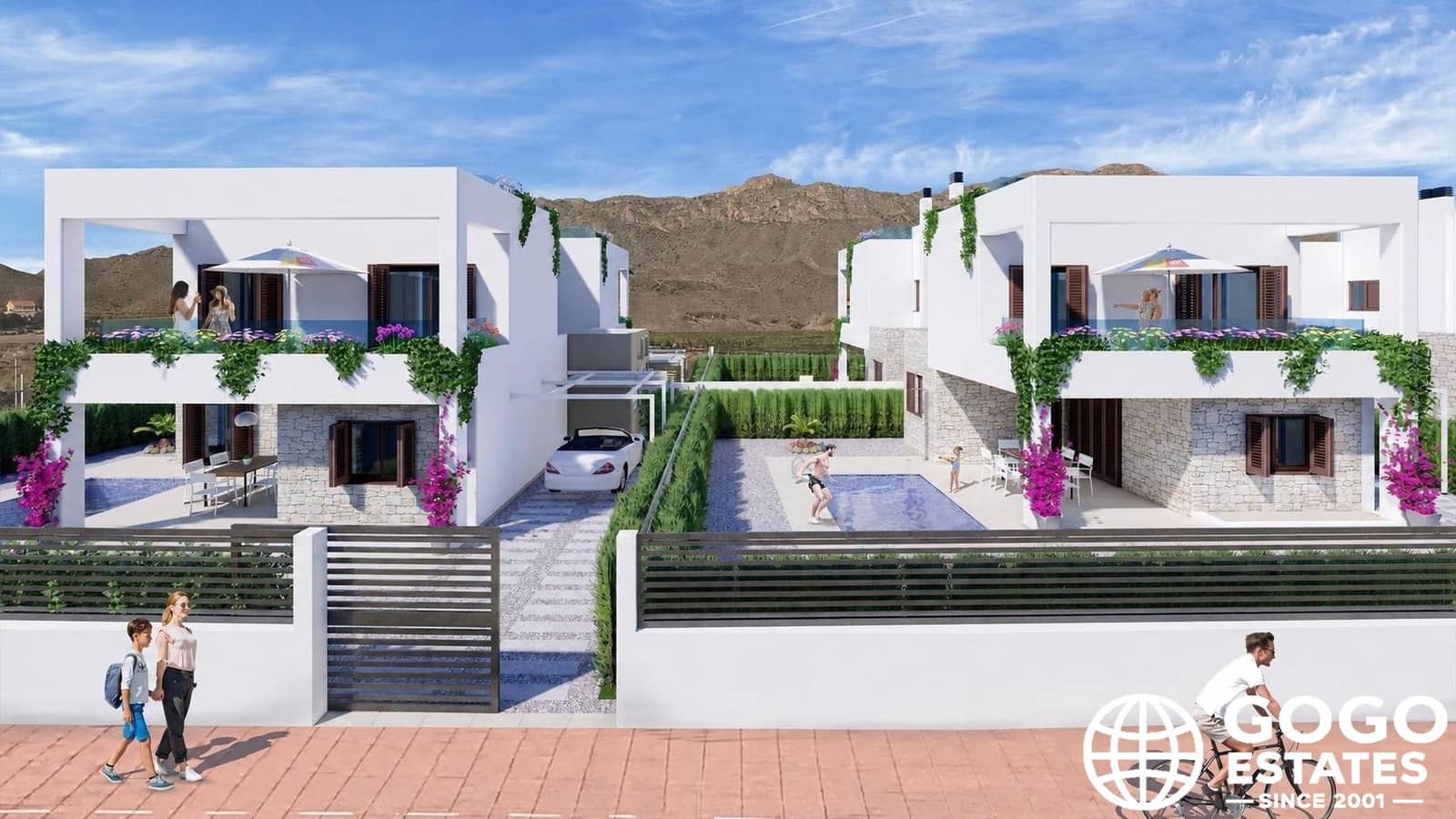 3 quarto Moradia para venda em San Juan de los Terreros com piscina - 383 000 € (Ref: 10042603)