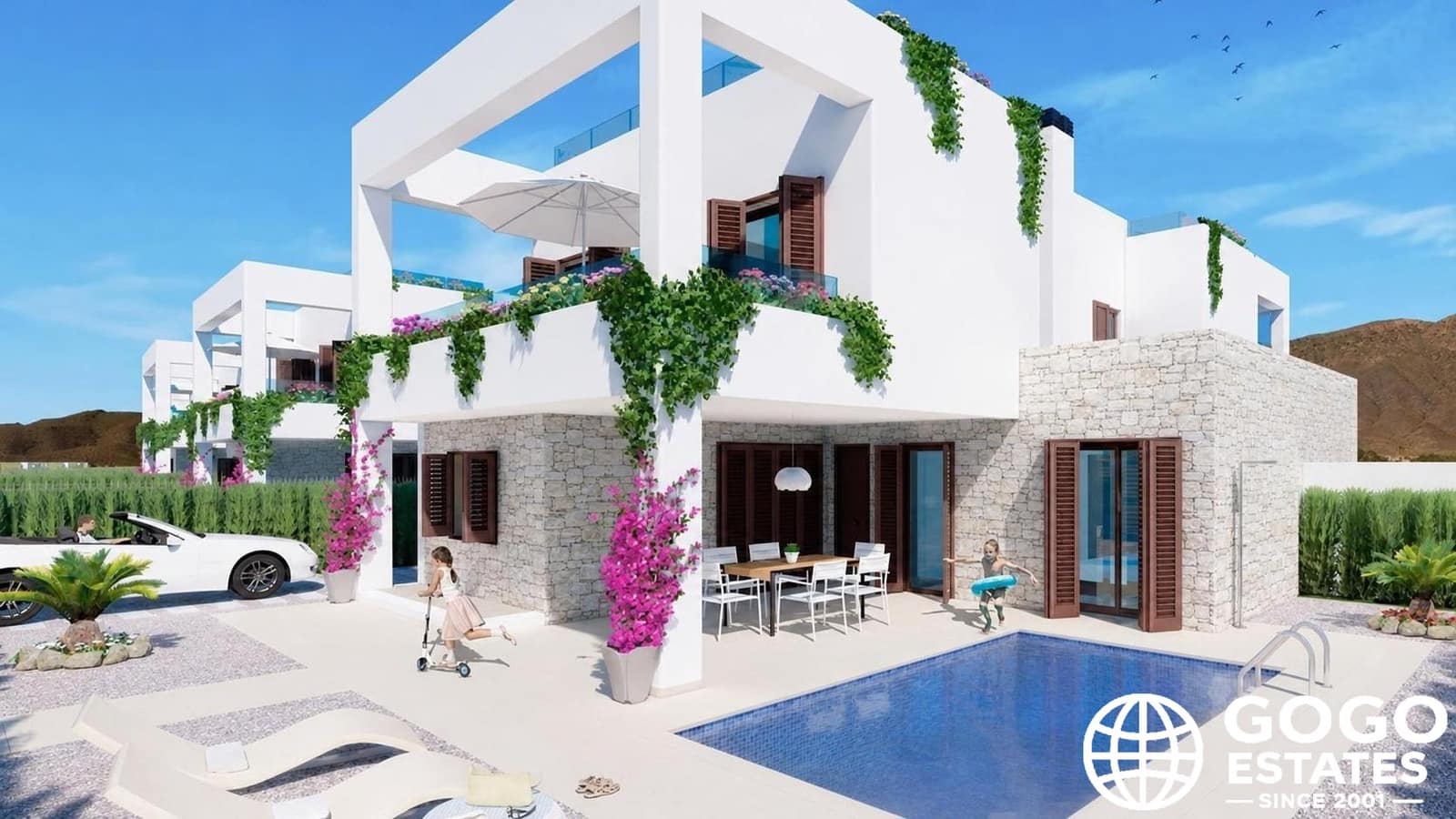 3 quarto Moradia para venda em San Juan de los Terreros com piscina - 383 000 € (Ref: 10042603)