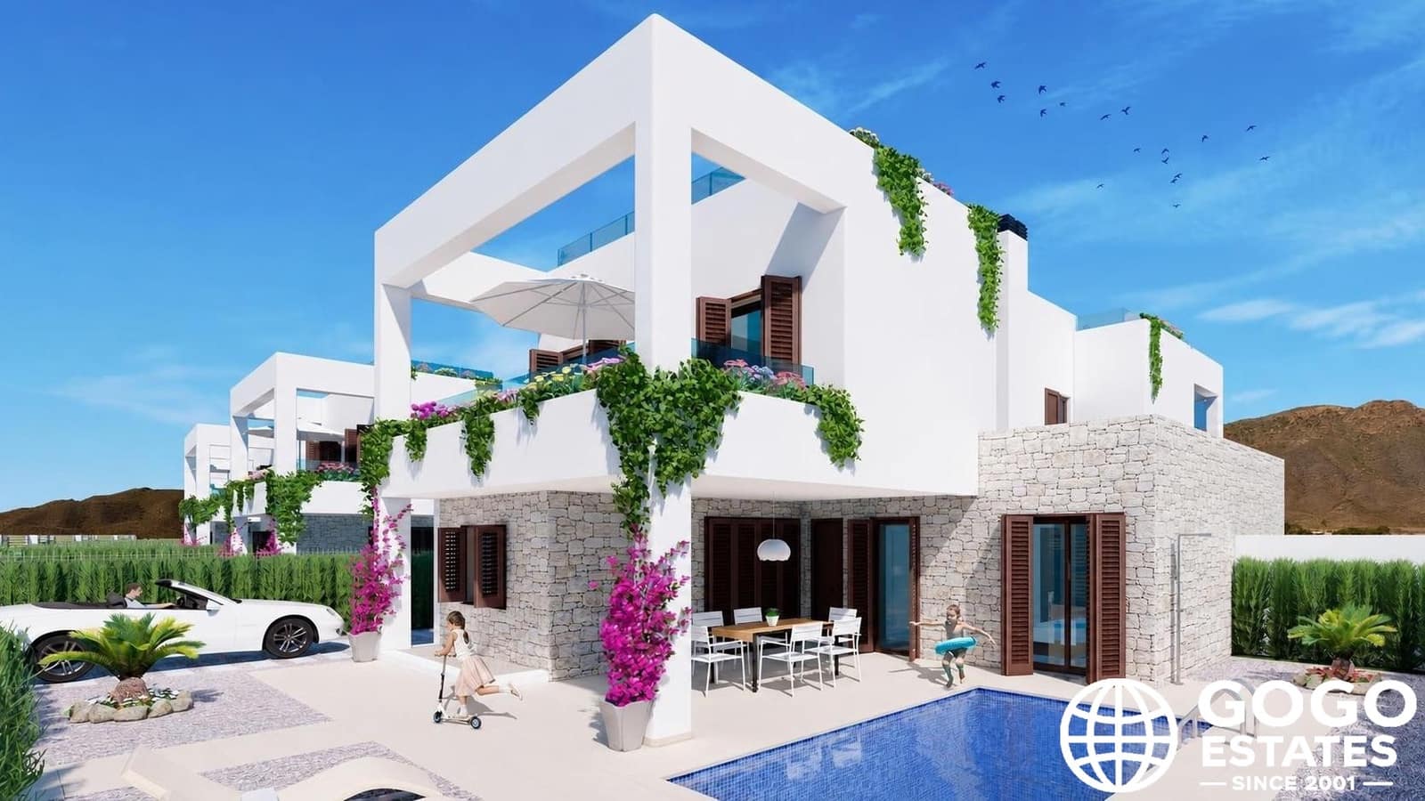 3 quarto Moradia para venda em San Juan de los Terreros com piscina - 383 000 € (Ref: 10042603)
