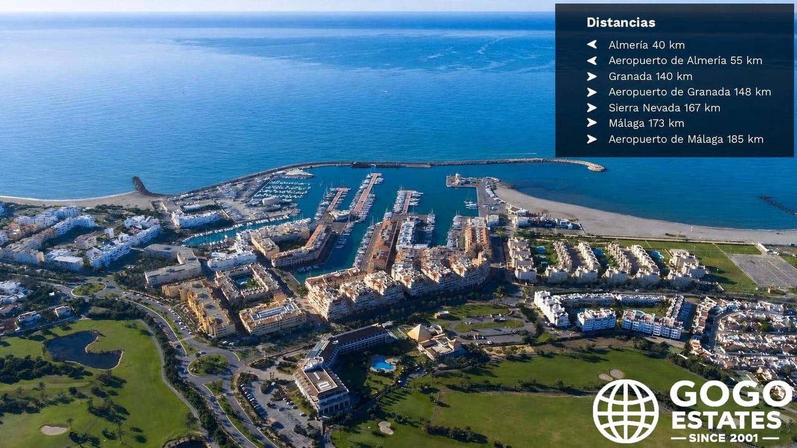 2 Zimmer Apartment zu verkaufen in Almerimar mit Pool Garage - 289.000 € (Ref: 10042605)