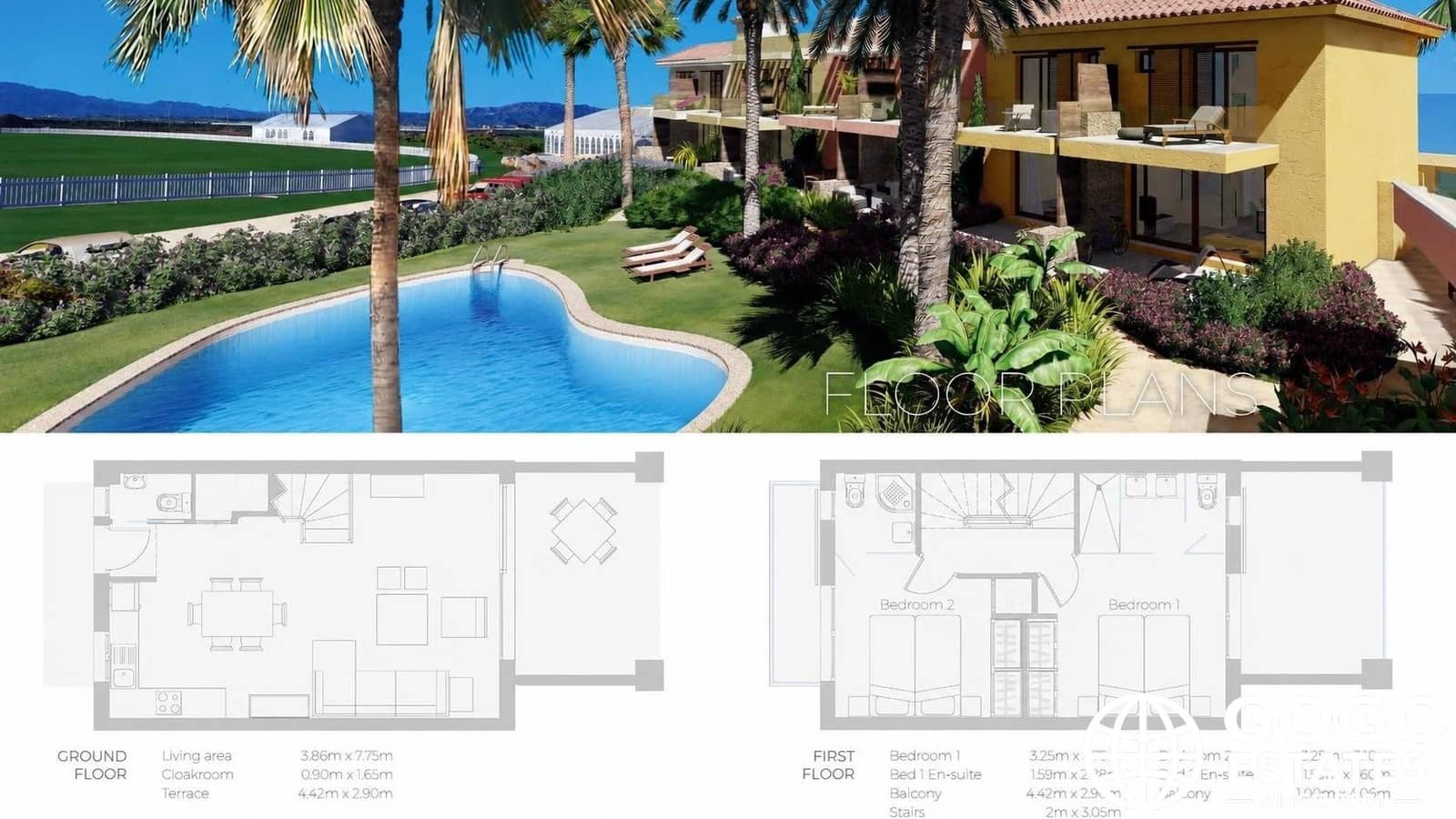 2 slaapkamer Huis te koop in Cuevas del Almanzora met zwembad garage - € 300.000 (Ref: 10080515)