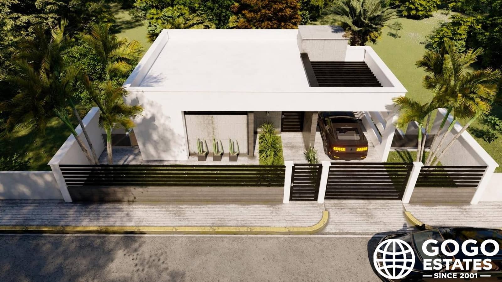 3 makuuhuone Huvila myytävänä paikassa Fortuna mukana uima-altaan 
autotalli - 350 000 € (Ref: 10085552)