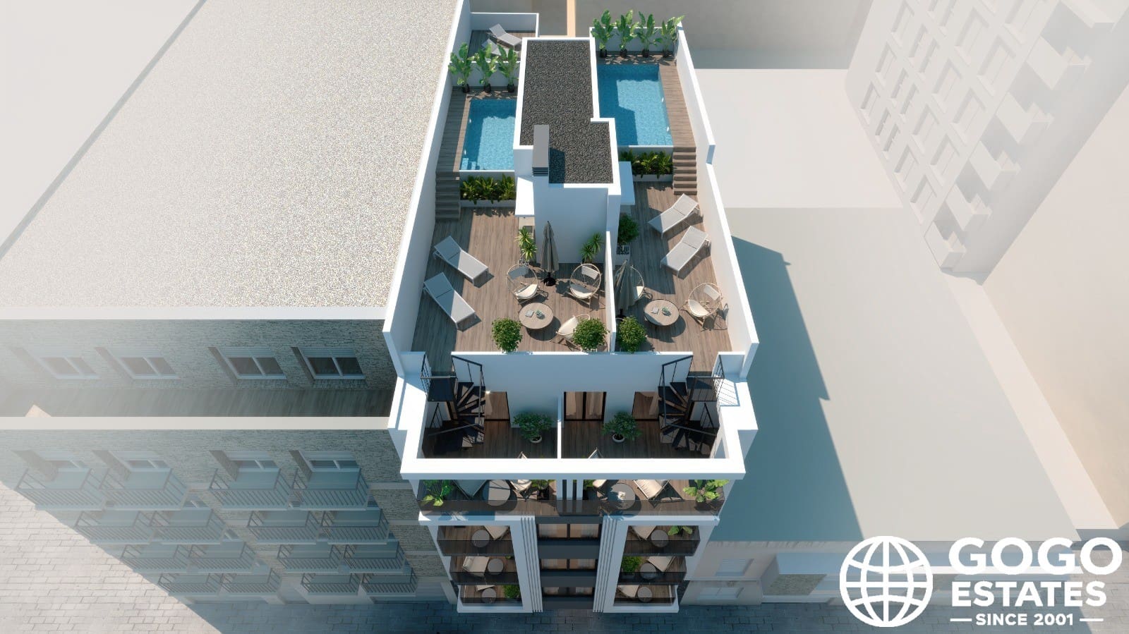 2 soveværelse Penthouse til salg i Torrevieja med swimmingpool - € 440.000 (Ref: 10164253)