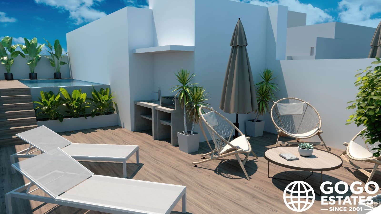 2 soveværelse Penthouse til salg i Torrevieja med swimmingpool - € 440.000 (Ref: 10164253)
