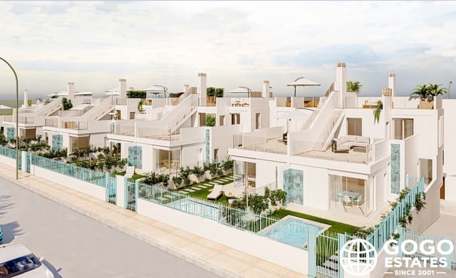3 soveværelse Rækkehus til salg i Las Lomas de Rame - Bahía Bella, Los Alcázares med swimmingpool garage - € 467.000 (Ref: 10164303)