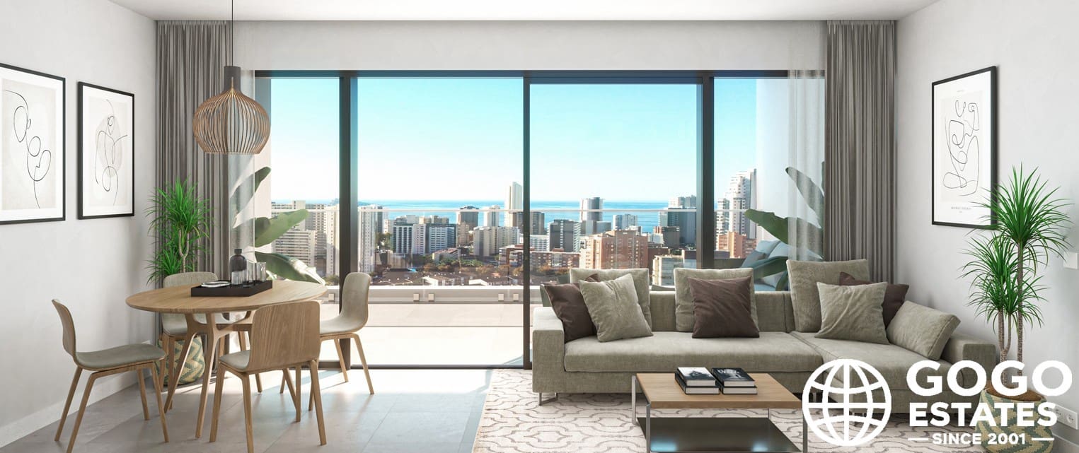 2 sypialnia Apartament na sprzedaż w Benidorm z basenem garażem - 372 450 € (Ref: 10164315)