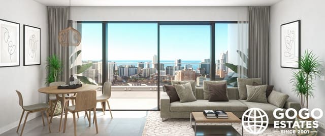 2 sypialnia Apartament na sprzedaż w Rincón Bajo, Benidorm z basenem garażem - 372 450 € (Ref: 10164315)