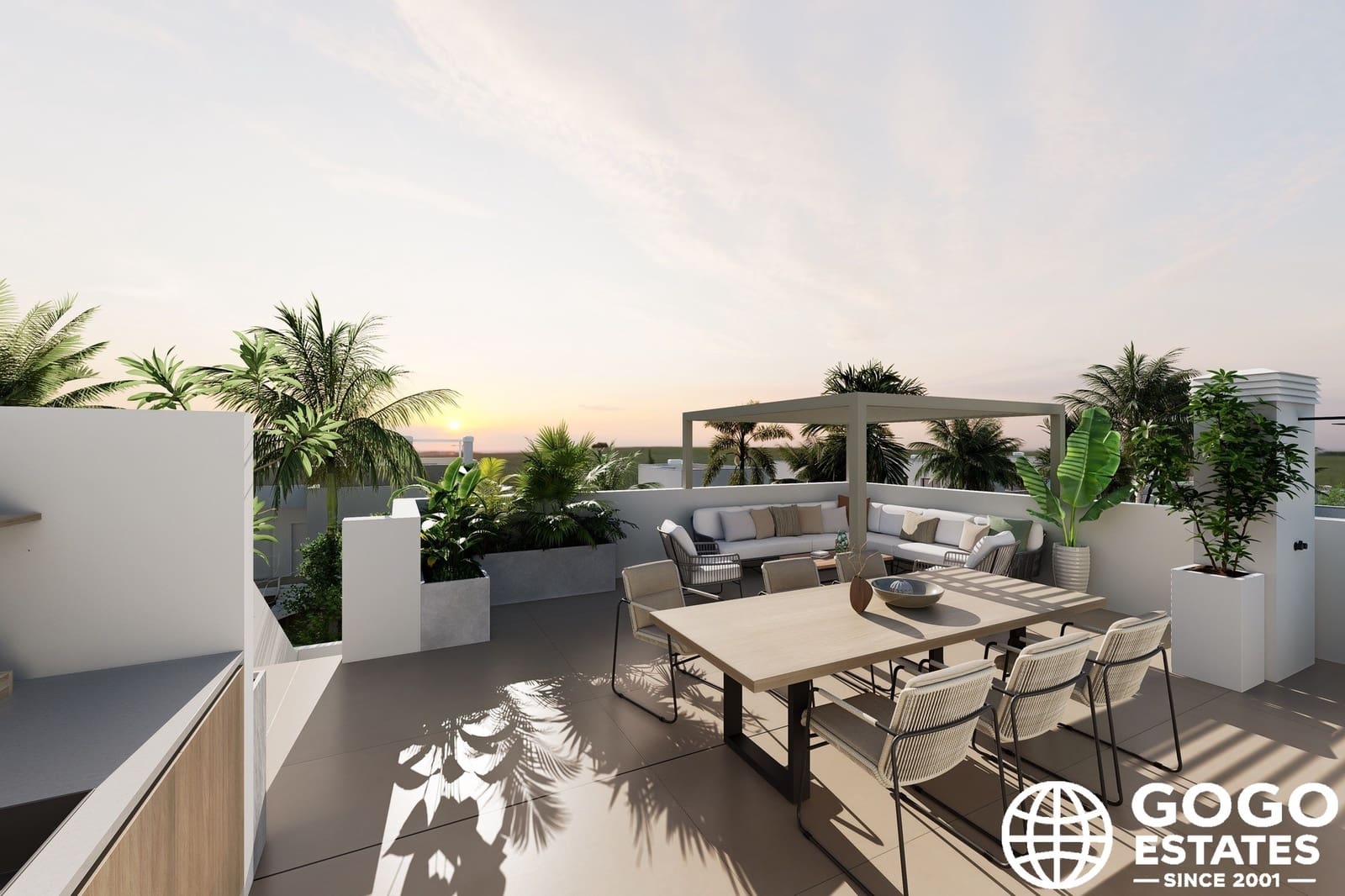 Bungalow de 3 habitaciones en Los Alcázares en venta con piscina - 350.000 € (Ref: 10164320)