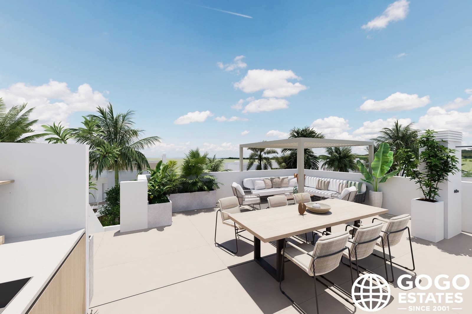 Bungalow de 3 habitaciones en Los Alcázares en venta con piscina - 350.000 € (Ref: 10164320)