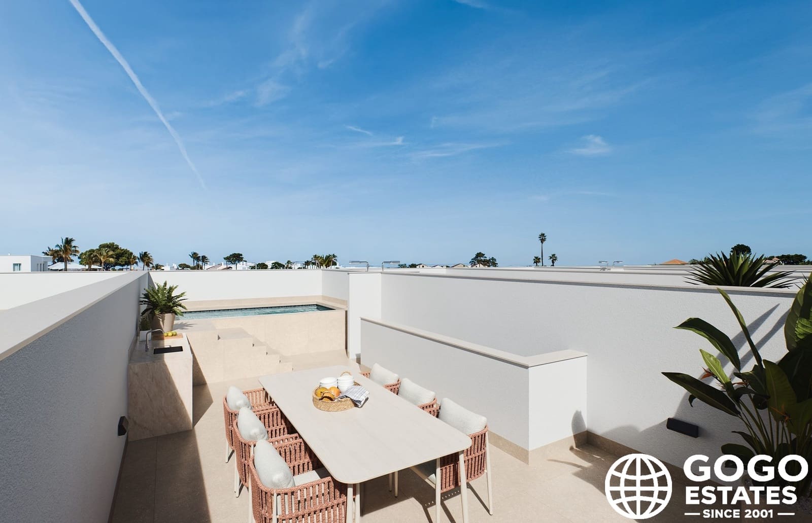 3 soverom Rekkehus til salgs i San Pedro del Pinatar med svømmebasseng garasje - € 379 000 (Ref: 10164348)