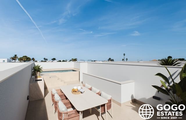 3 soverom Rekkehus til salgs i San Pedro del Pinatar ciudad, San Pedro del Pinatar med svømmebasseng garasje - € 379 000 (Ref: 10164348)
