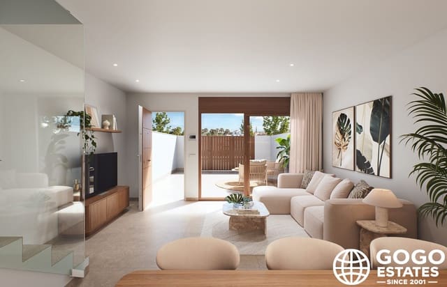 3 soverom Rekkehus til salgs i San Pedro del Pinatar ciudad, San Pedro del Pinatar med svømmebasseng garasje - € 379 000 (Ref: 10164348)