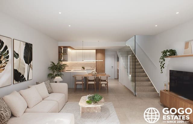 3 soverom Rekkehus til salgs i San Pedro del Pinatar ciudad, San Pedro del Pinatar med svømmebasseng garasje - € 379 000 (Ref: 10164348)