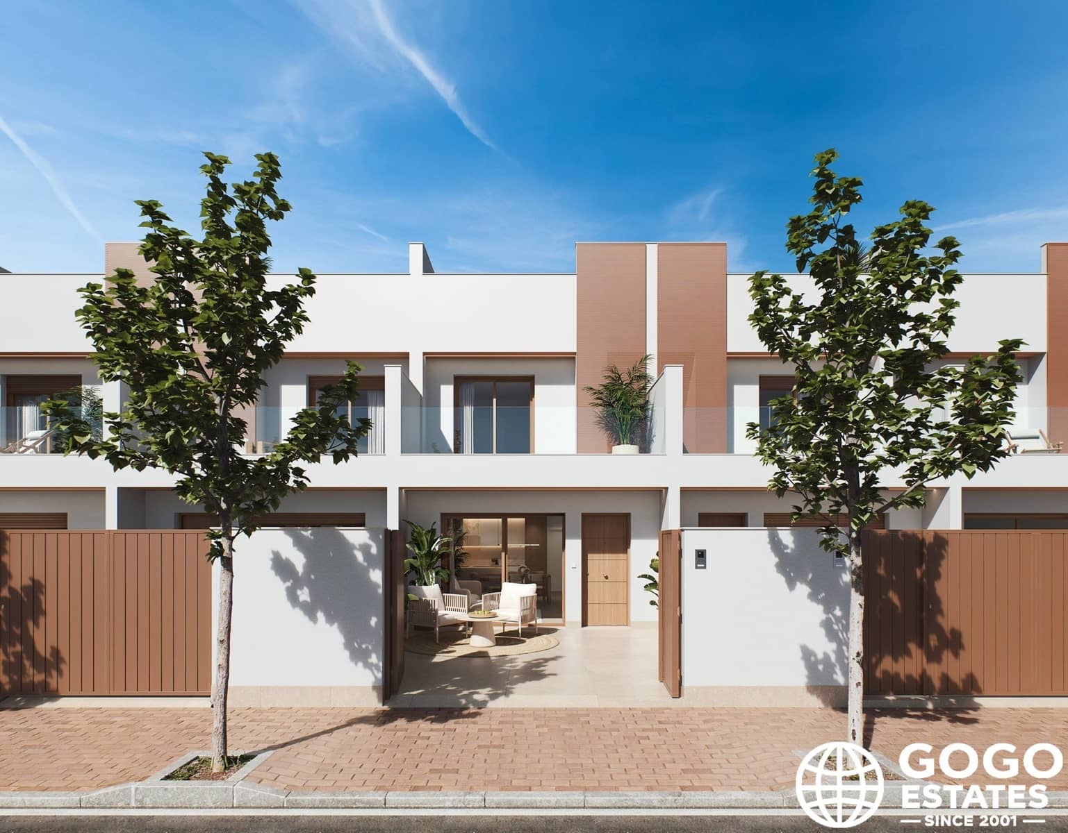 3 soverom Rekkehus til salgs i San Pedro del Pinatar med svømmebasseng garasje - € 379 000 (Ref: 10164348)