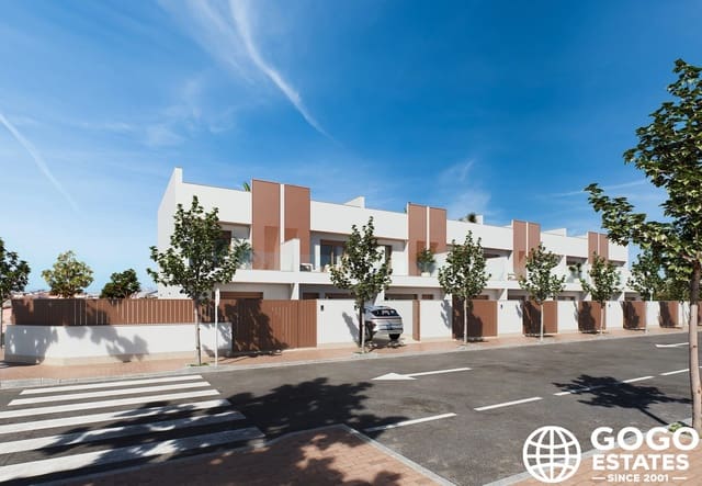 3 soverom Rekkehus til salgs i San Pedro del Pinatar ciudad, San Pedro del Pinatar med svømmebasseng garasje - € 379 000 (Ref: 10164348)