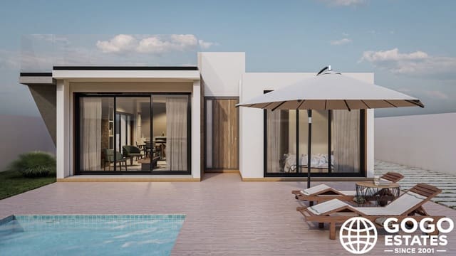 3 soveværelse Villa til salg i Las Casicas, Fortuna med swimmingpool garage - € 360.000 (Ref: 10164364)
