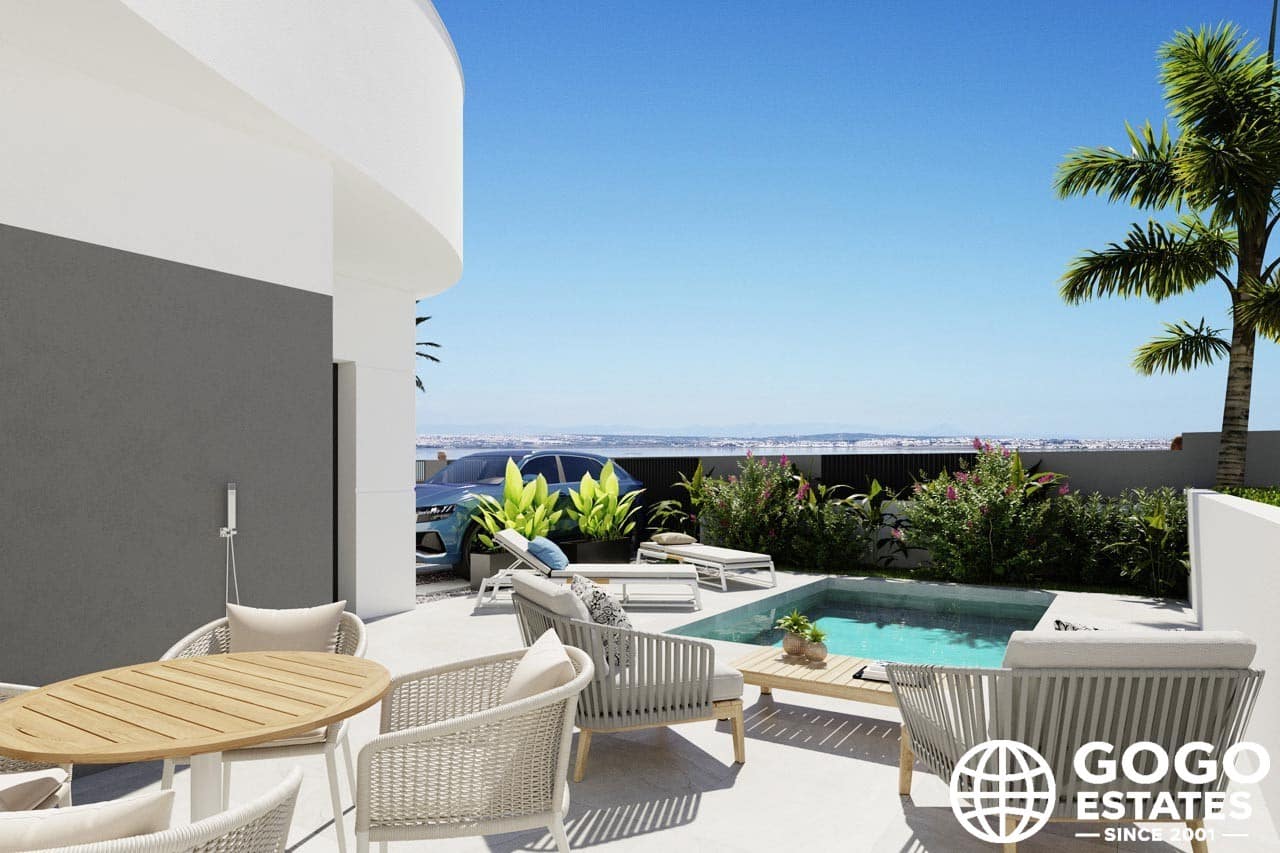 2 chambre Penthouse à vendre à Torrevieja avec piscine garage - 330 000 € (Ref: 10164371)