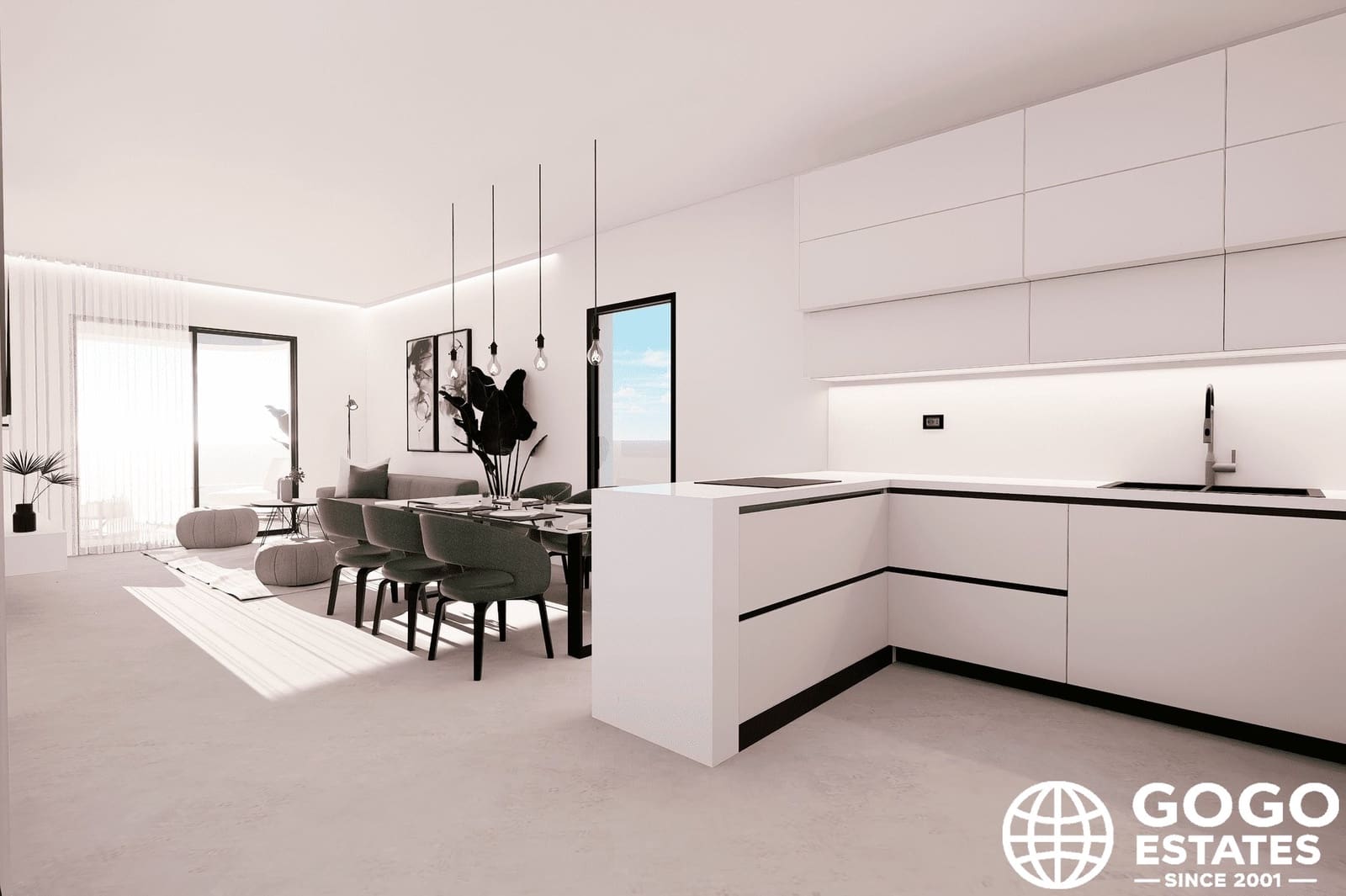 2 soveværelse Penthouse til salg i Finestrat med swimmingpool garage - € 429.900 (Ref: 10164372)