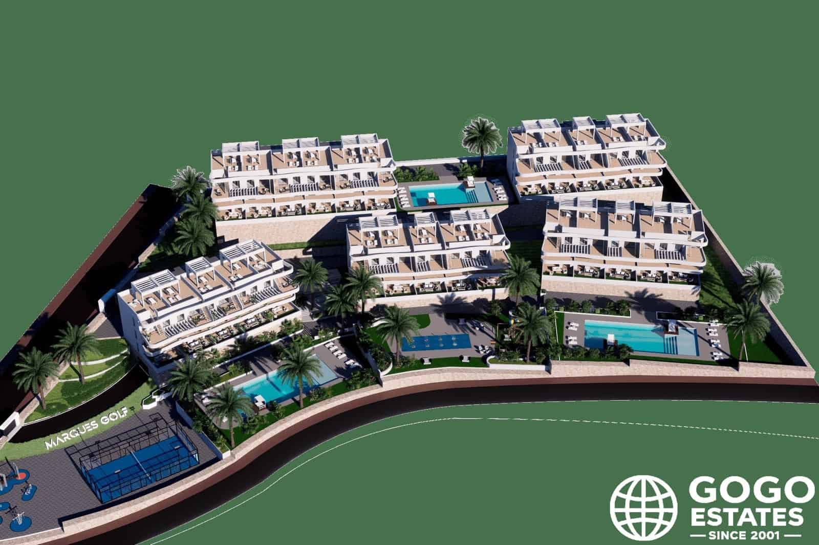 2 soveværelse Penthouse til salg i Finestrat med swimmingpool garage - € 429.900 (Ref: 10164372)
