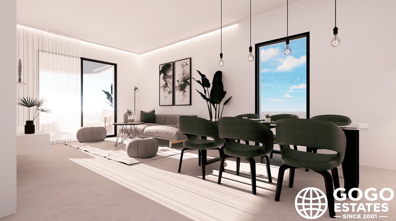 2 soveværelse Penthouse til salg i Finestrat med swimmingpool garage - € 429.900 (Ref: 10164372)