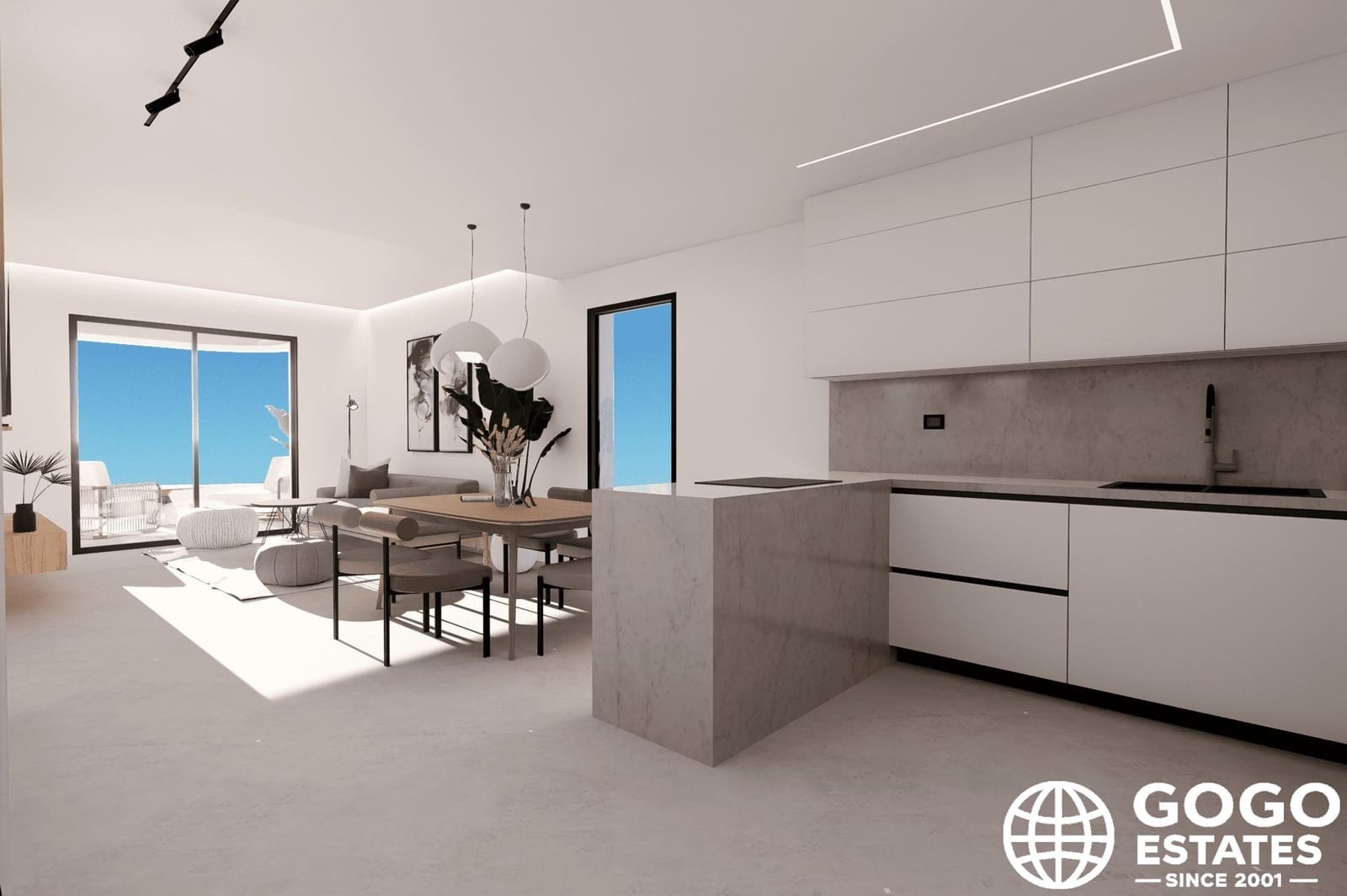 2 soveværelse Penthouse til salg i Finestrat med swimmingpool garage - € 429.900 (Ref: 10164372)