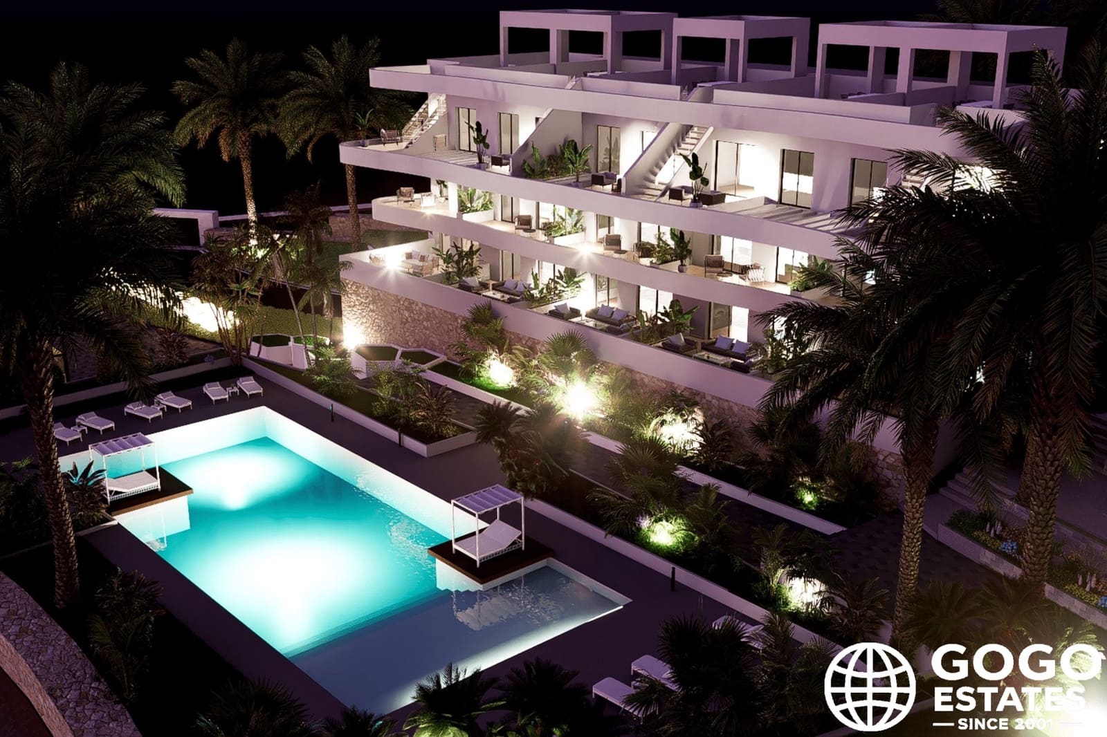 2 soveværelse Penthouse til salg i Finestrat med swimmingpool garage - € 429.900 (Ref: 10164372)