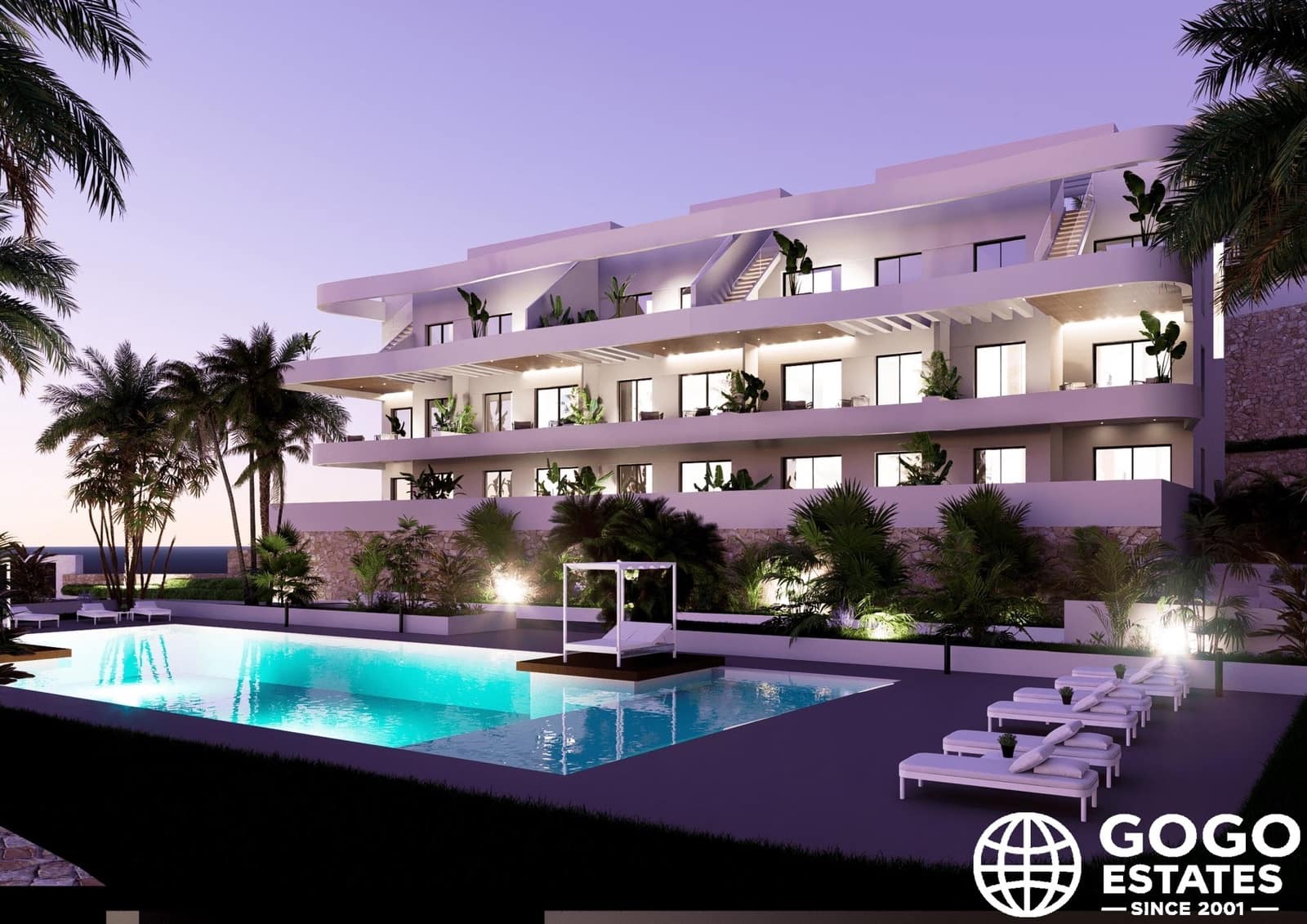 2 soveværelse Penthouse til salg i Finestrat med swimmingpool garage - € 429.900 (Ref: 10164372)